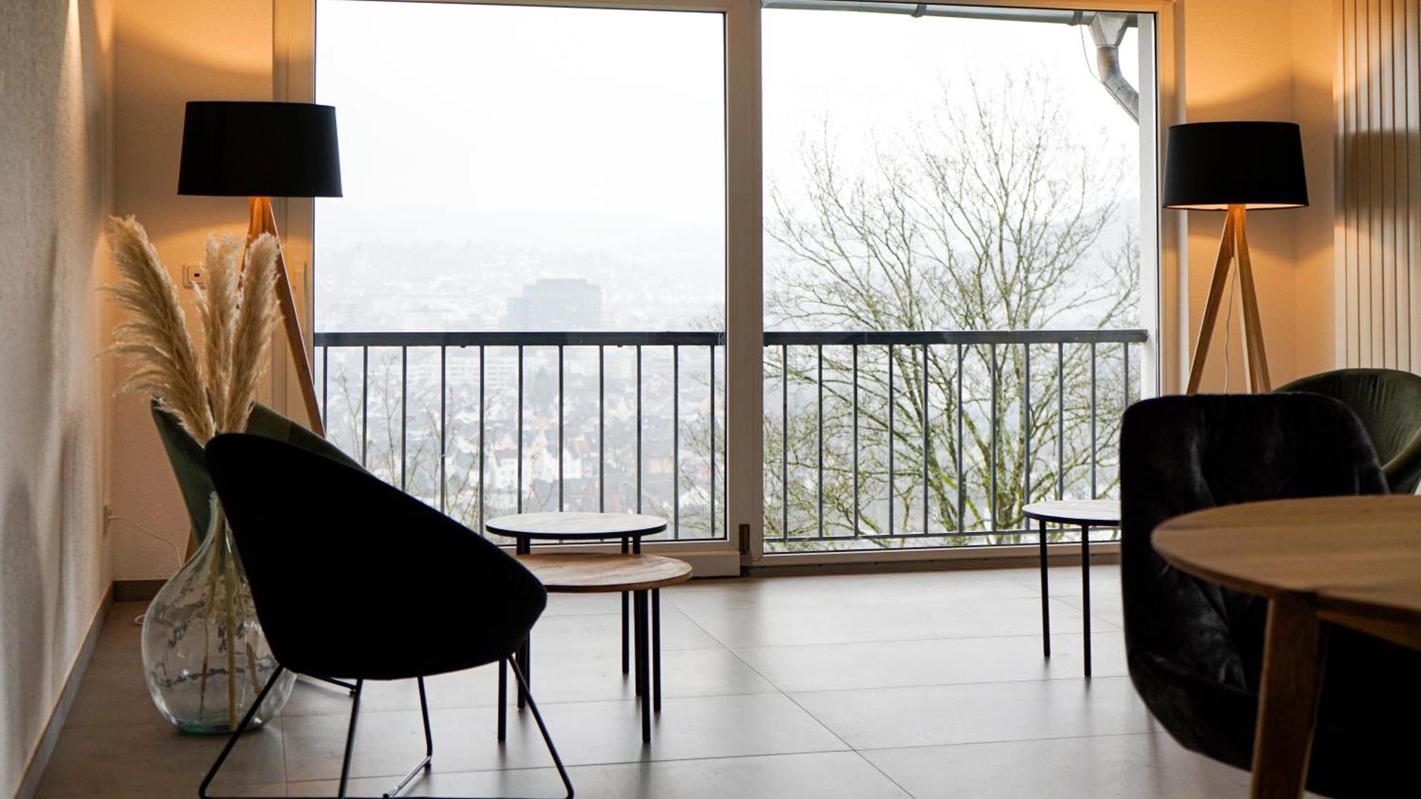 Si-View Einzelzimmer Mit Balkon Zimmer 4 - Hotel Siegen Bagian luar foto